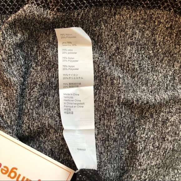 NWT Orangetheory Ladies Med Long Sleeve Activewear in Heathered Grey - Picture 6 of 6